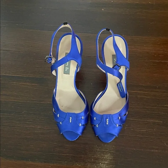 SJP by Sarah Jessica Parker Blue Sandals - Picture 1 of 10
